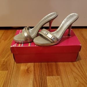 BCBGirls Silver Heels